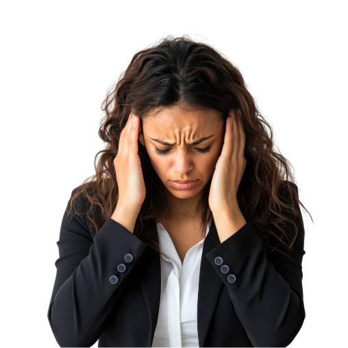 Stressed woman